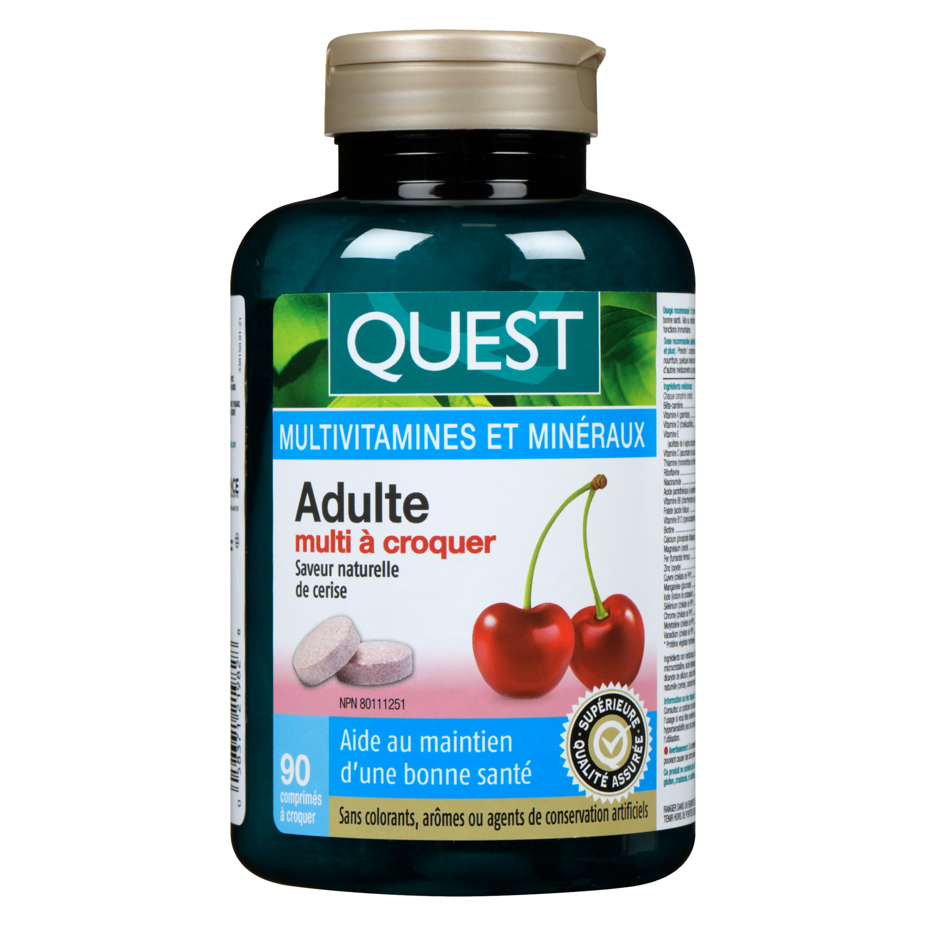 Quest® Adult Chewable Multivitamin (90 Tablets) - 338150