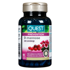 Quest® D-Mannose à la canneberge (60 gélules végétales) - 338184