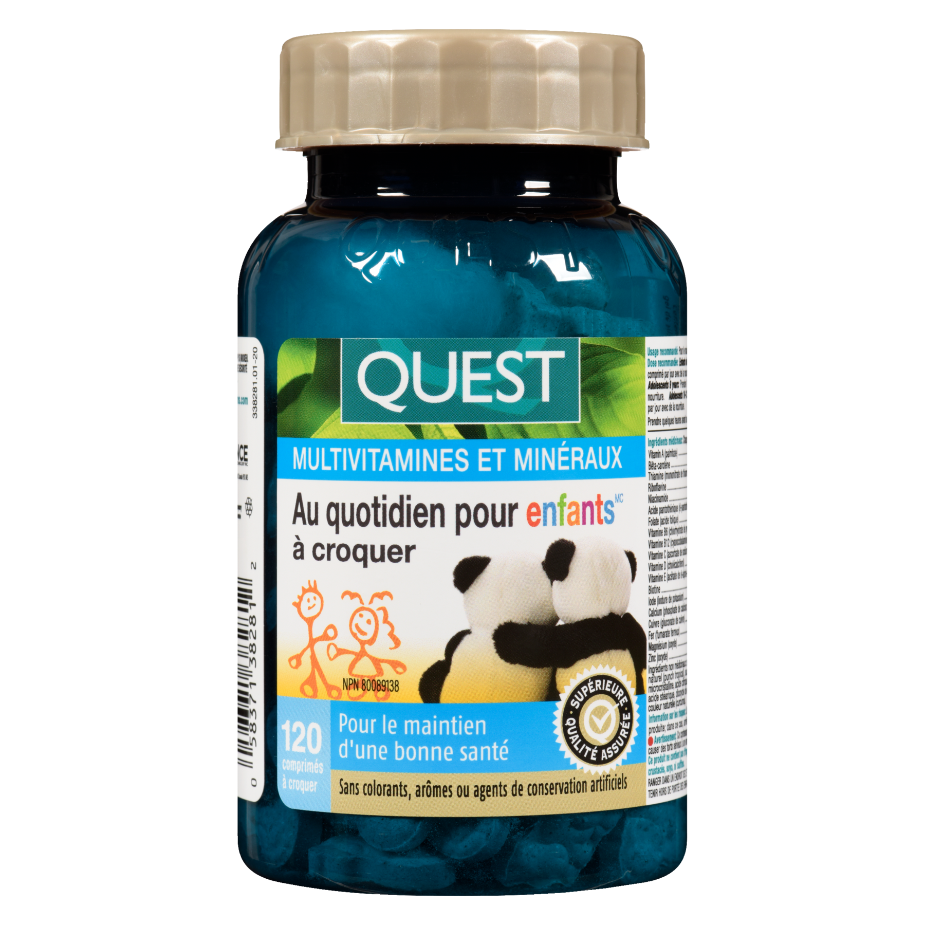 Quest® Kid's Daily One™ Chewable (120 Tablets) - 338281