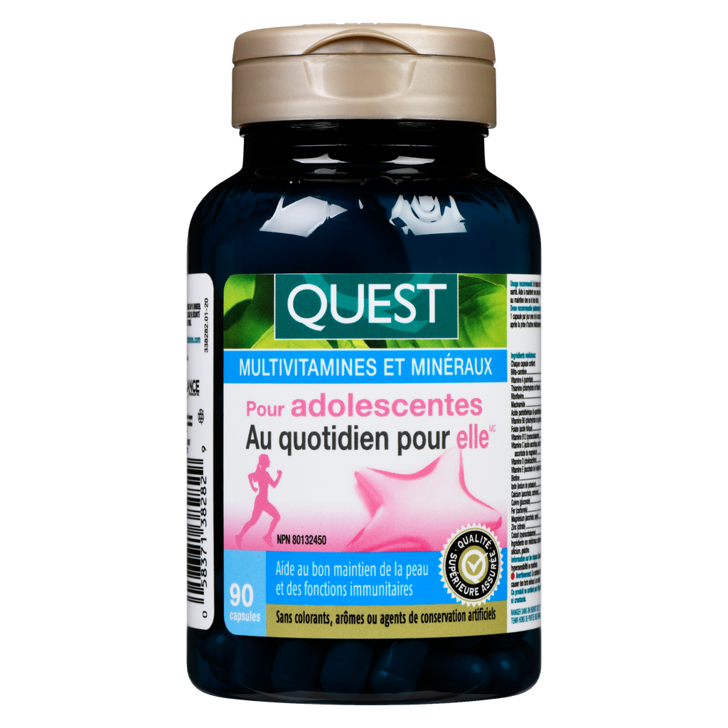 Quest® Her Daily One™ pour adolescentes (90 capsules) - 338282
