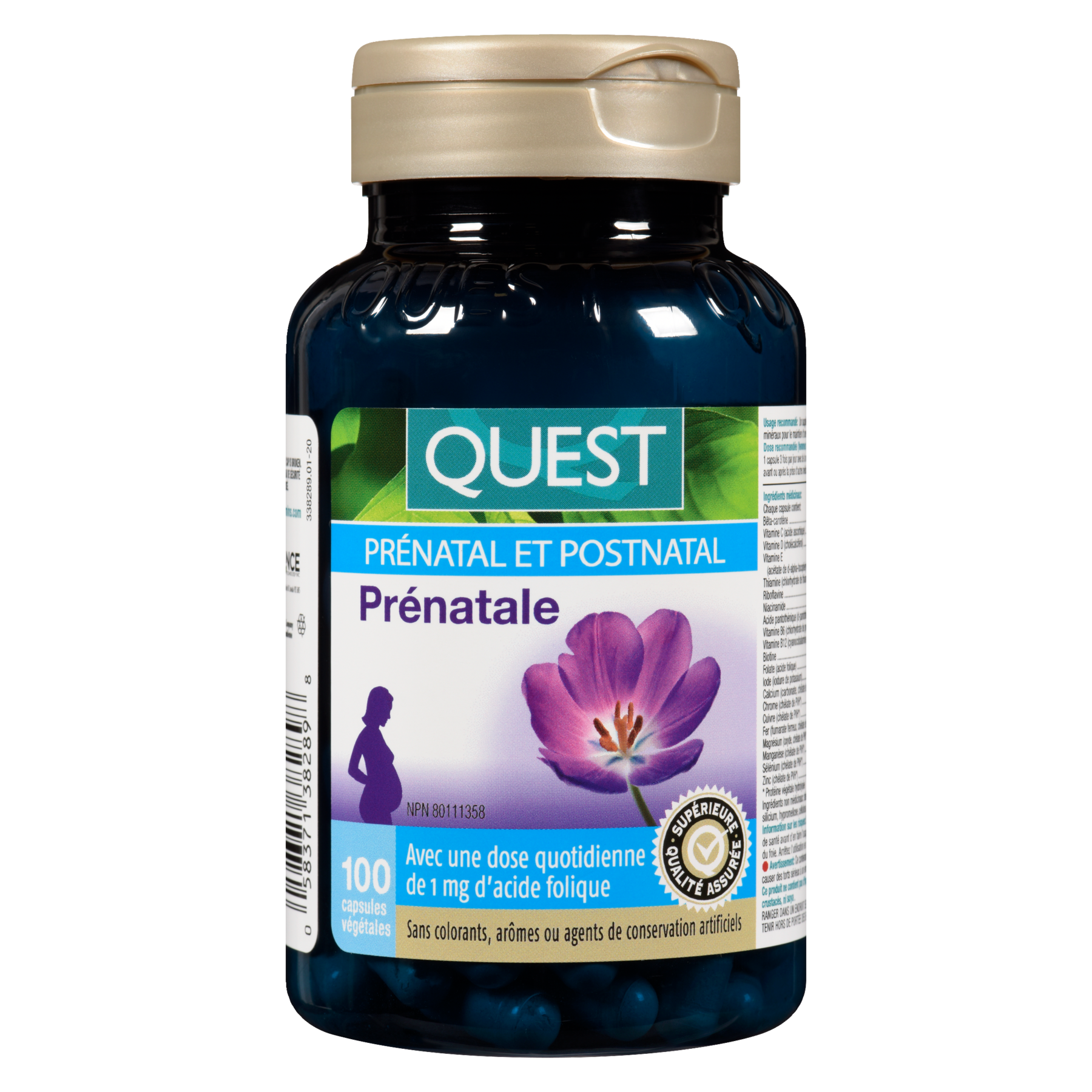 Quest® Prenatal (100 veggie capsules) - 338289