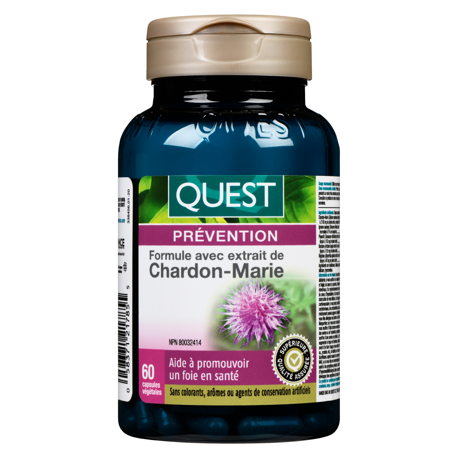 Quest® Milk Thistle Extract Formula (60 Capsules) - 338456