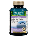 Huile de poisson triple Quest® (120 capsules molles) - 338494