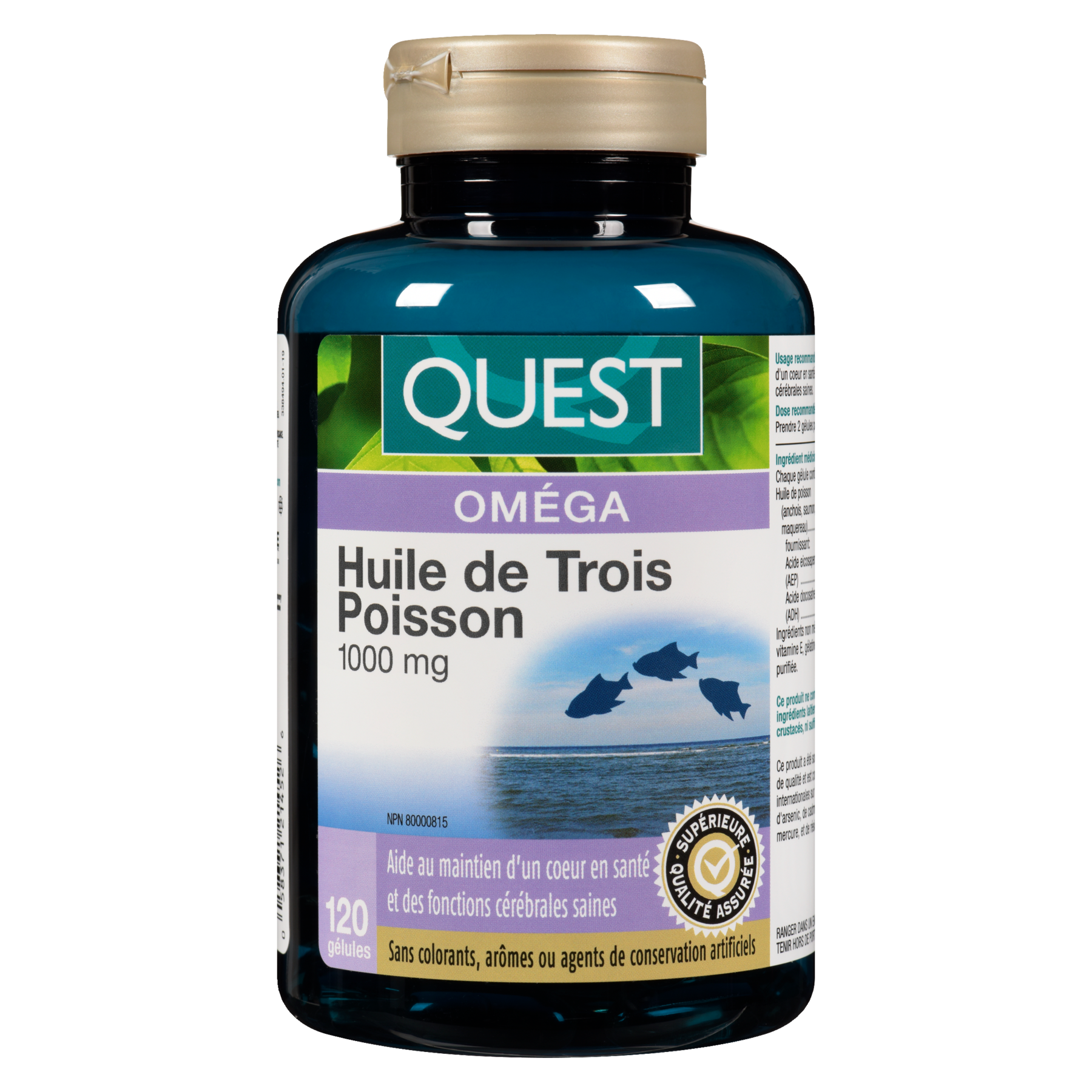 Quest® Triple Fish Oil (120 Softgels) - 338494