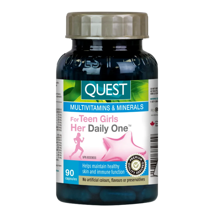Quest® Her Daily One™ pour adolescentes (90 capsules) - 338282
