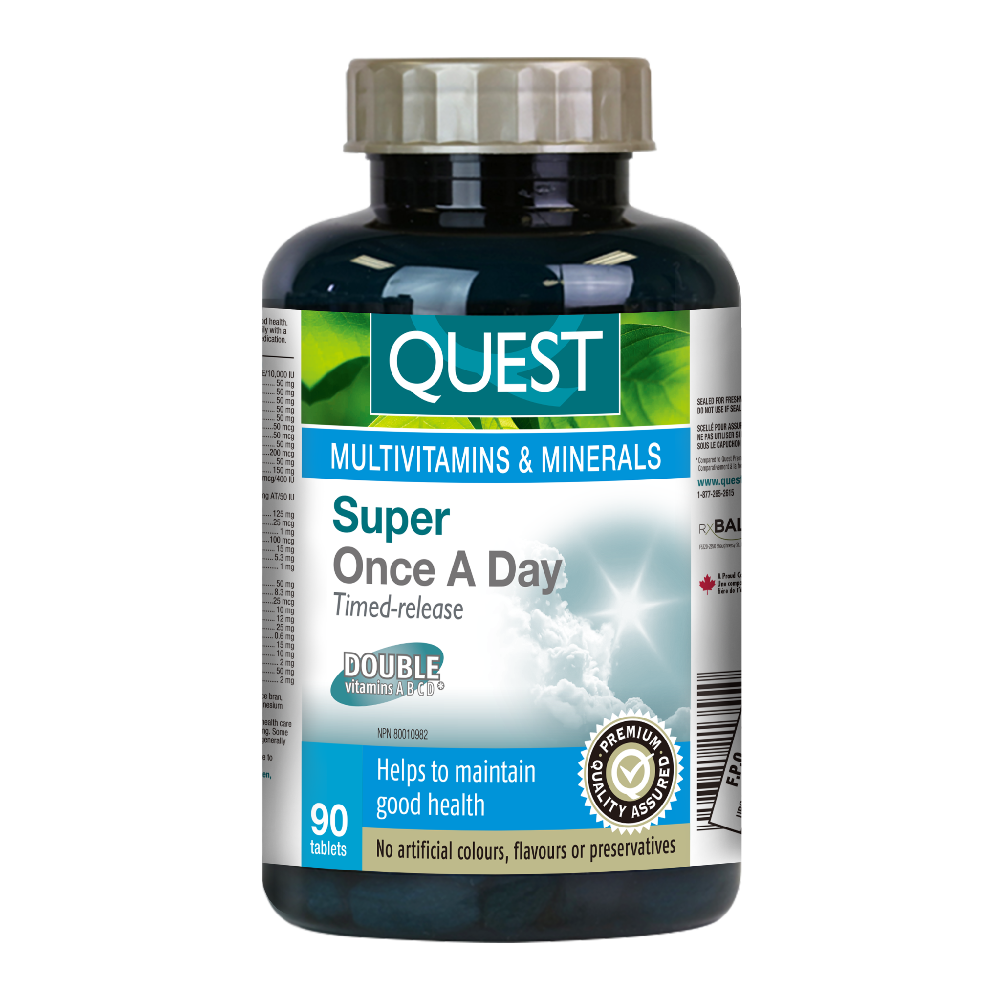 Quest® Super Once A Day Timed-release (90 Tablets) - 338110